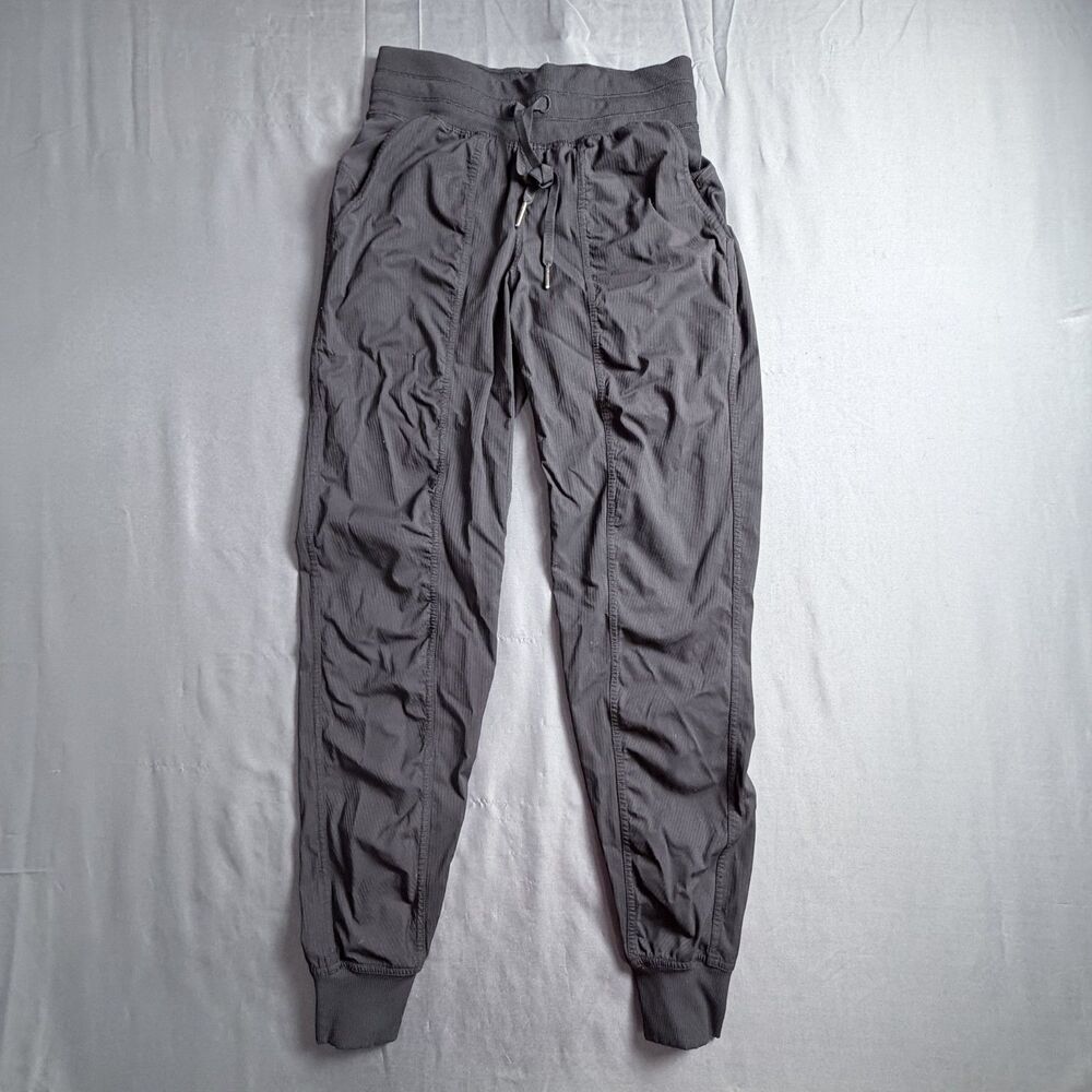 Lululemon Dance Studio MidRise Jogger Black Sz 4 Athleisure Lightweight Active